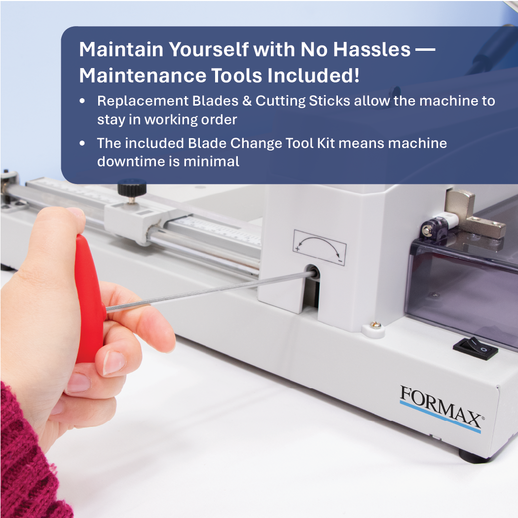 Formax Cut-True 13M 14.5" Tabletop Manual Guillotine Paper Cutter