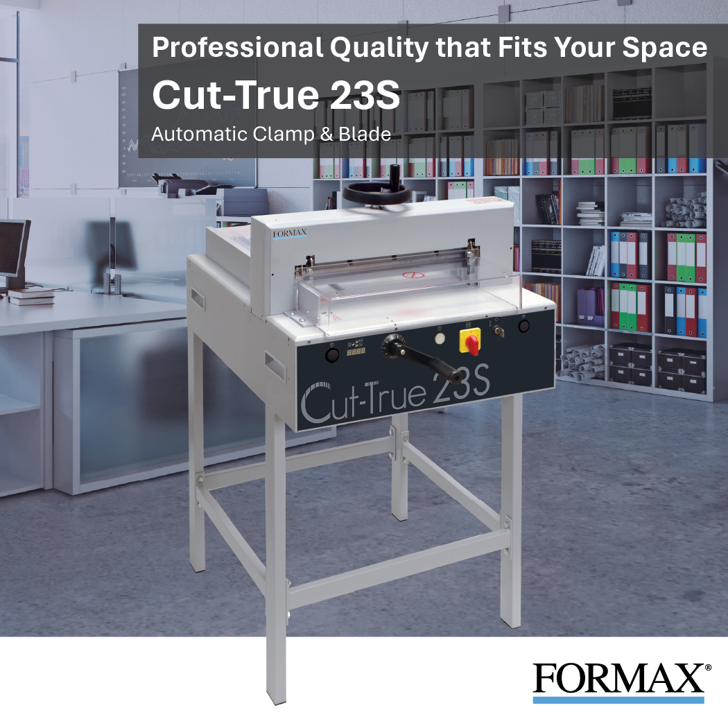 Formax Cut-True 23S Semi-Automatic Guillotine Paper Cutter