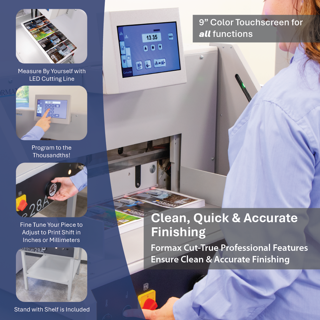 Formax Cut-True 28A Automatic Programmable Paper Cutter