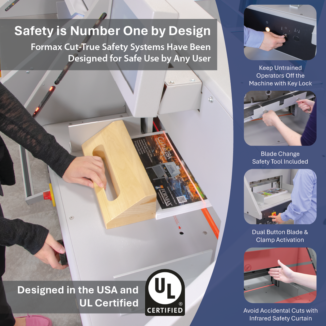 Formax Cut-True 28A Automatic Programmable Paper Cutter
