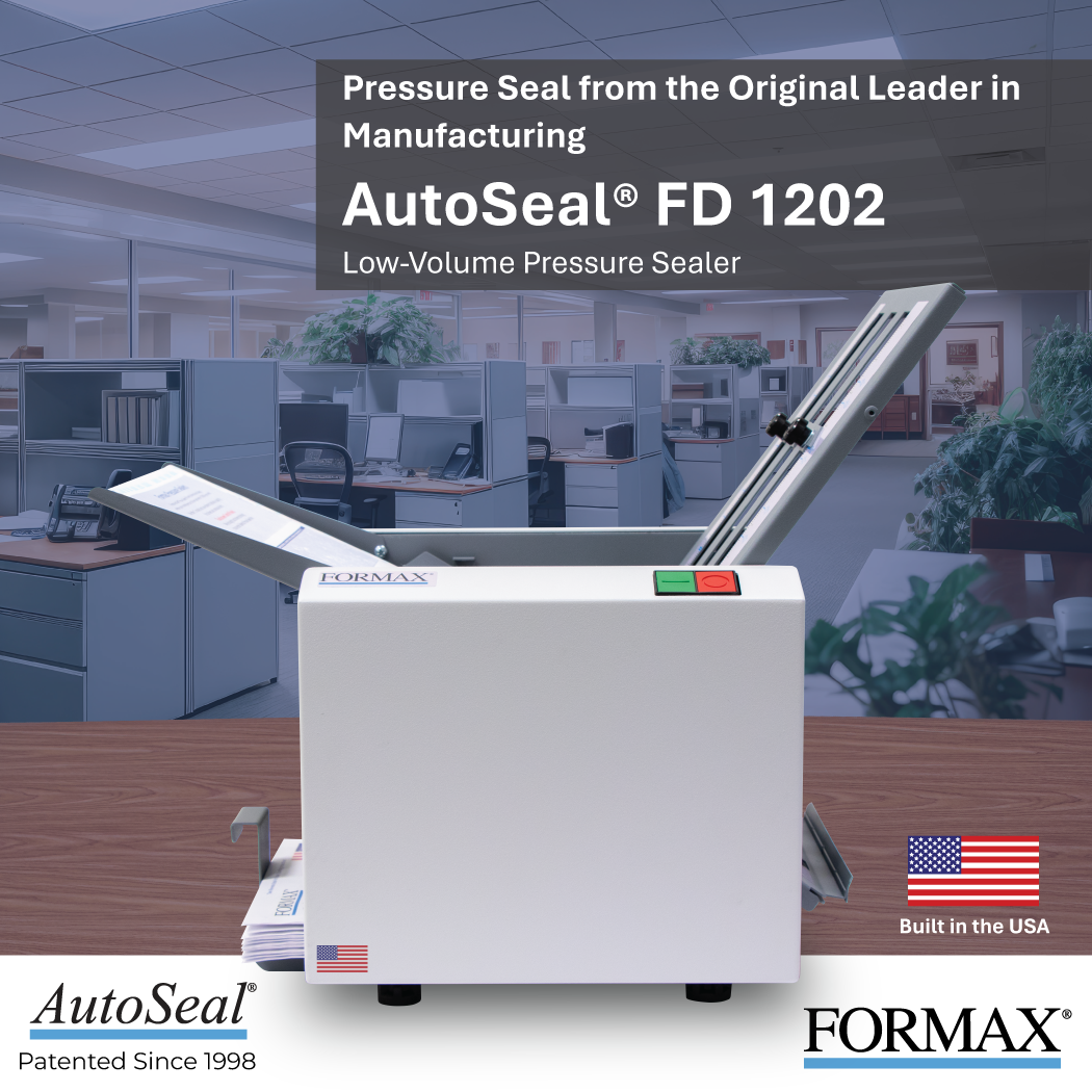 Formax AutoSeal FD 1202 Low Volume Pressure Sealer