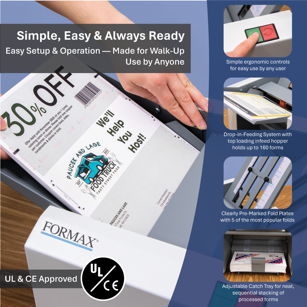 Formax AutoSeal FD 1202 Low Volume Pressure Sealer