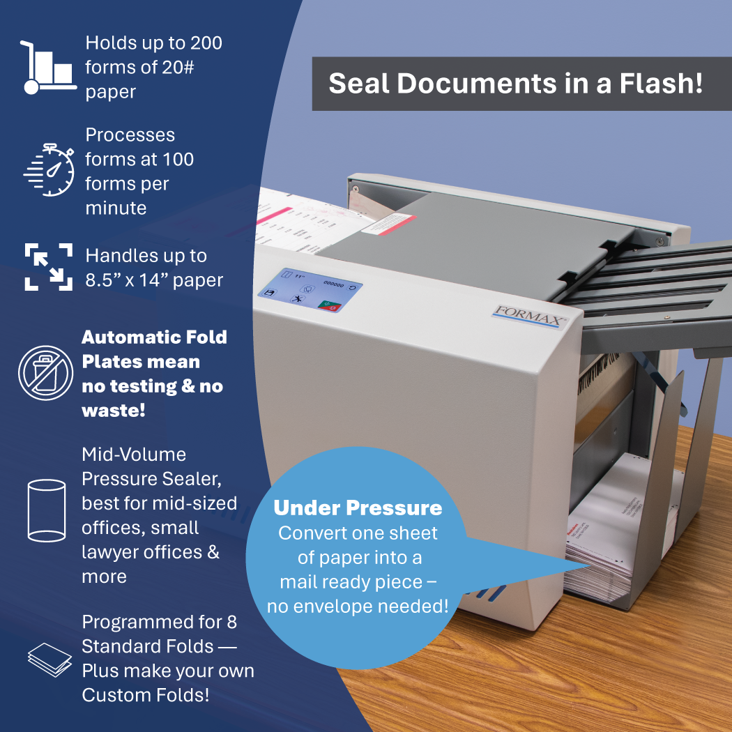 Formax AutoSeal FD 1606 Mid Volume Pressure Sealer