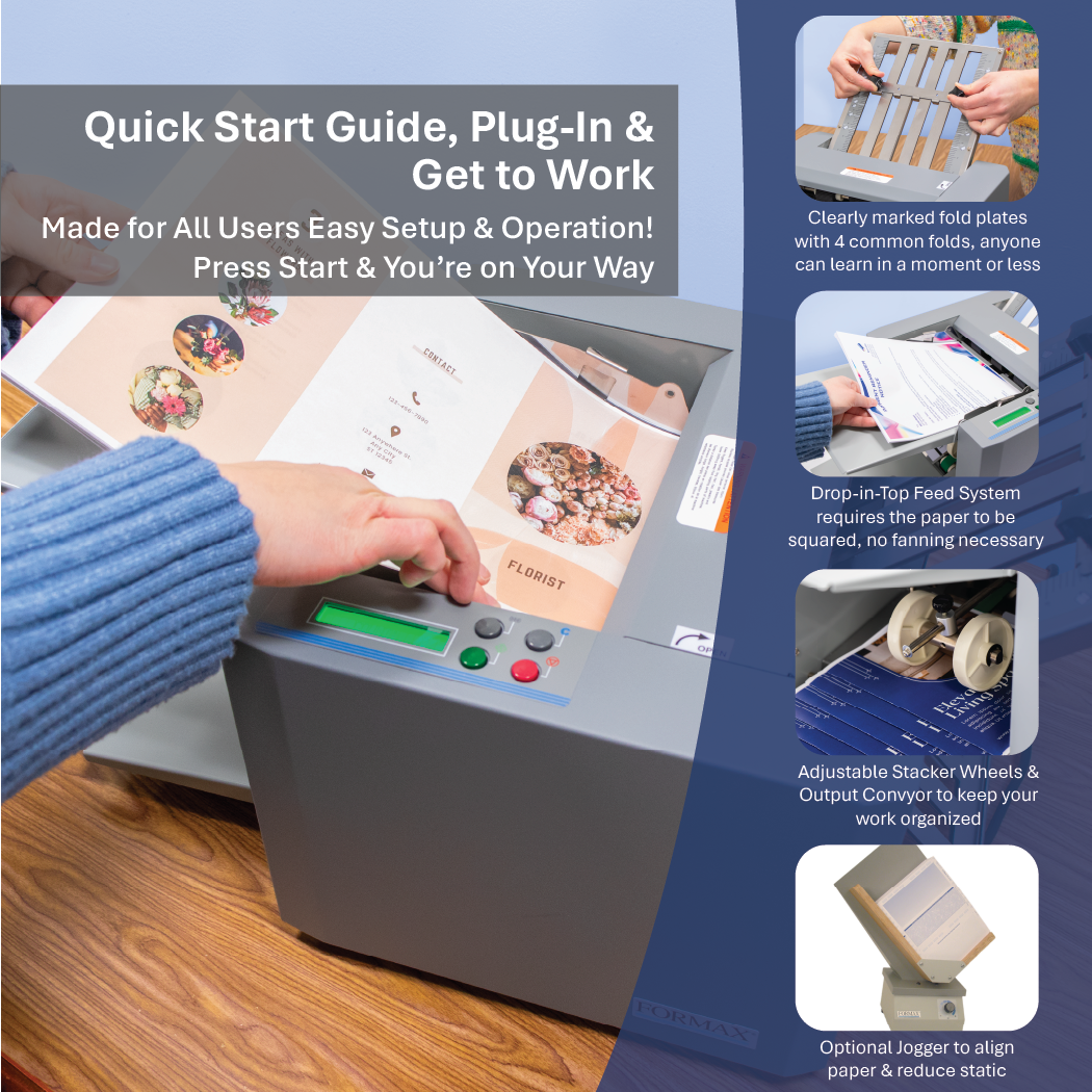 Formax FD 314 Desktop Paper Folder