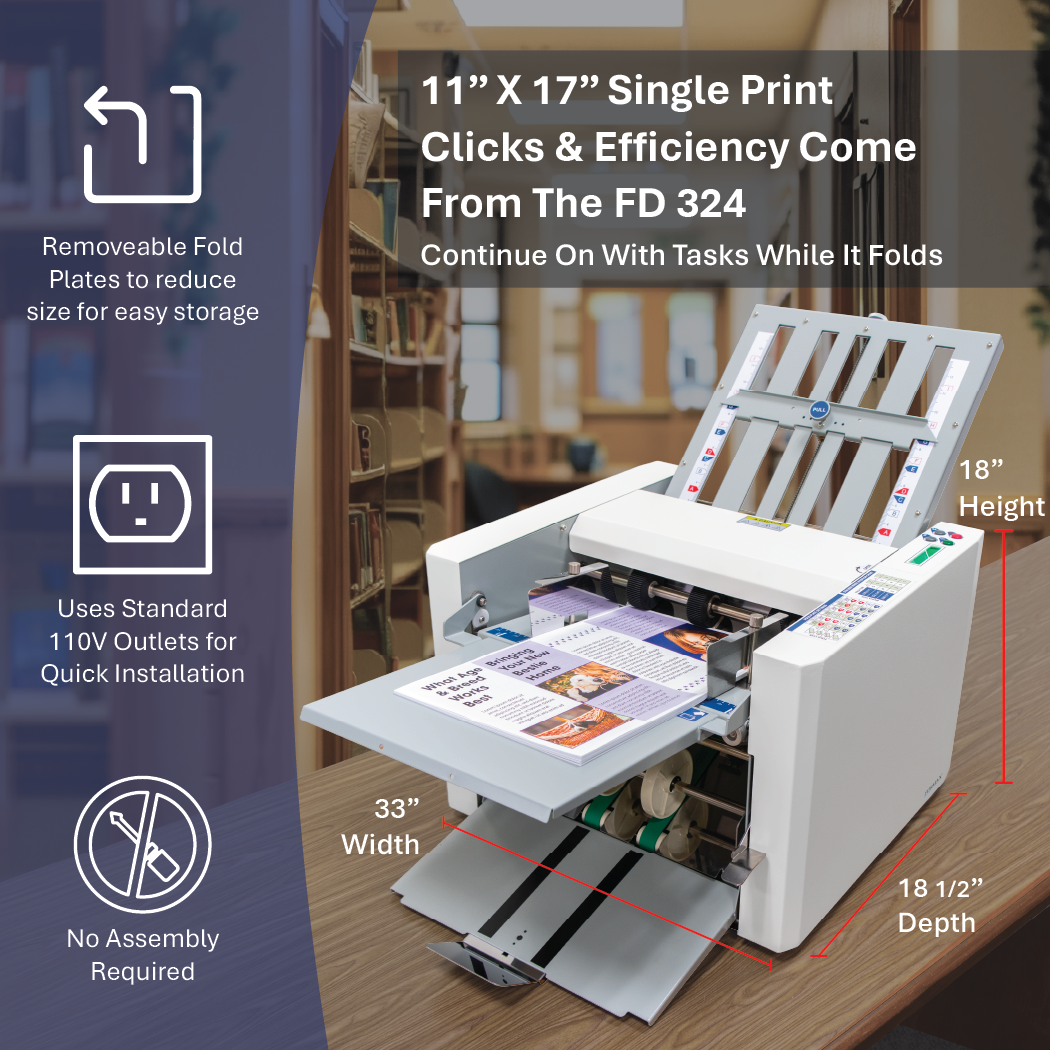 Formax FD 324 Desktop Paper Folder
