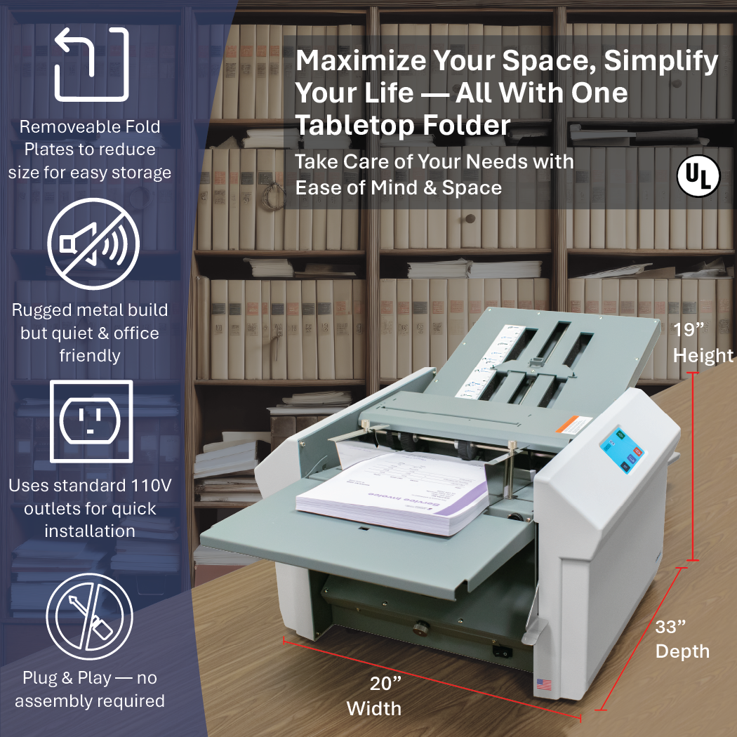 Formax FD 346 Desktop Paper Folder