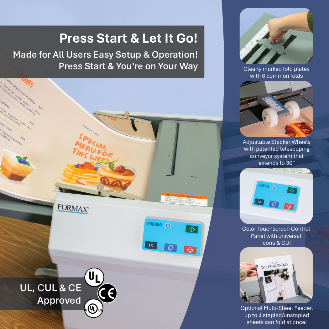 Formax FD 346 Desktop Paper Folder