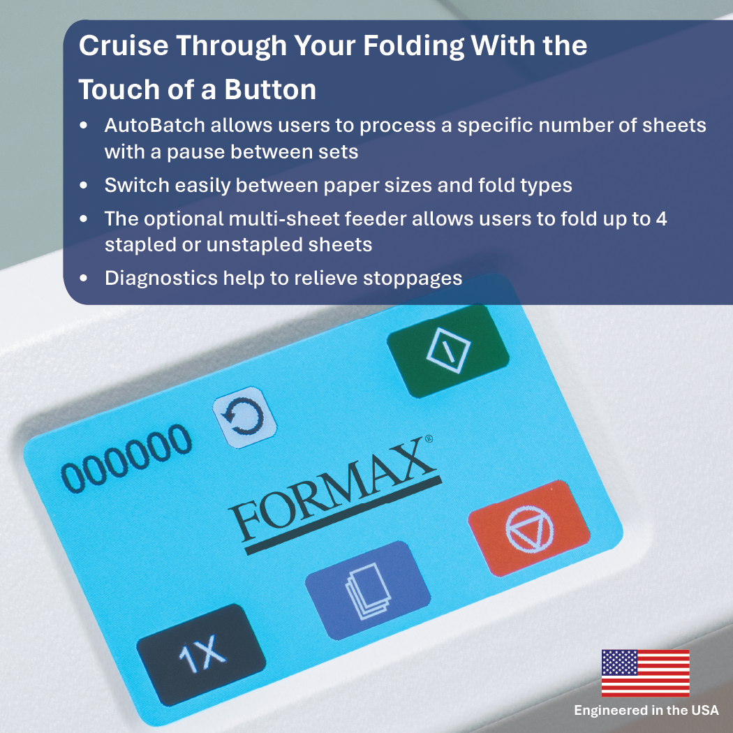 Formax FD 346 Desktop Paper Folder