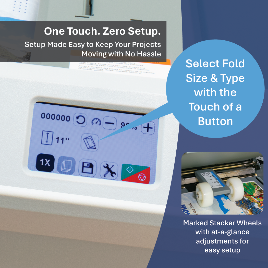 Formax FD 386 Automatic Touchscreen Paper Folder