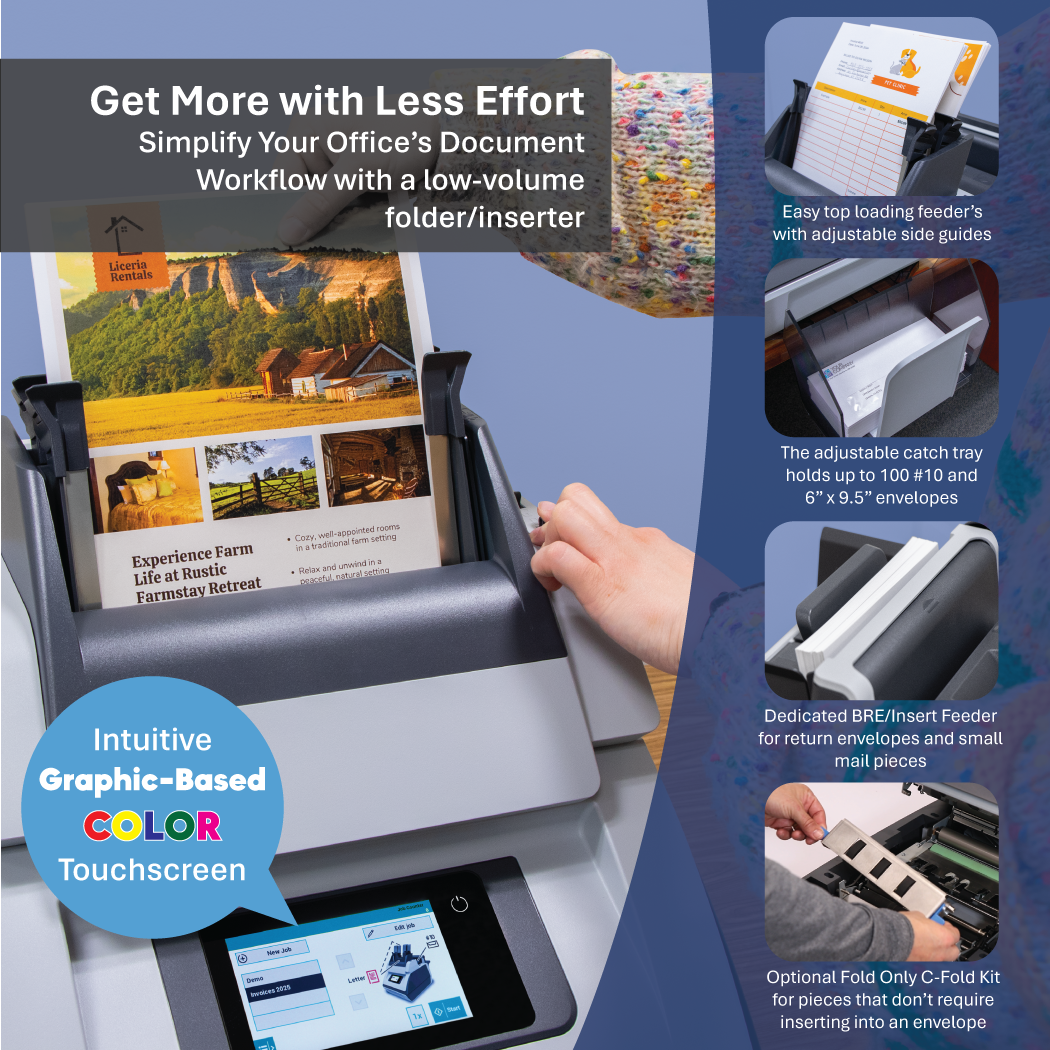 Formax FD 6104 Paper Folder & Inserter