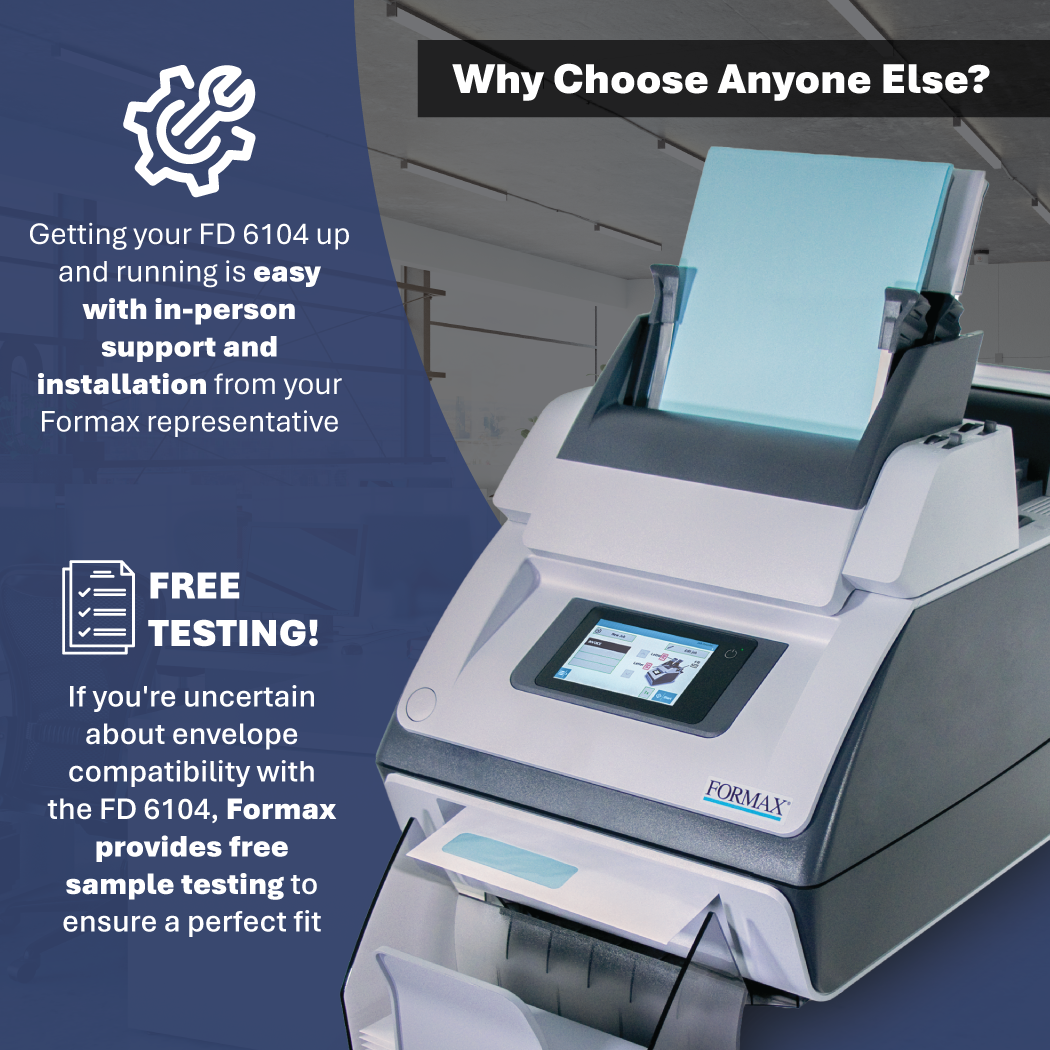 Formax FD 6104 Paper Folder & Inserter