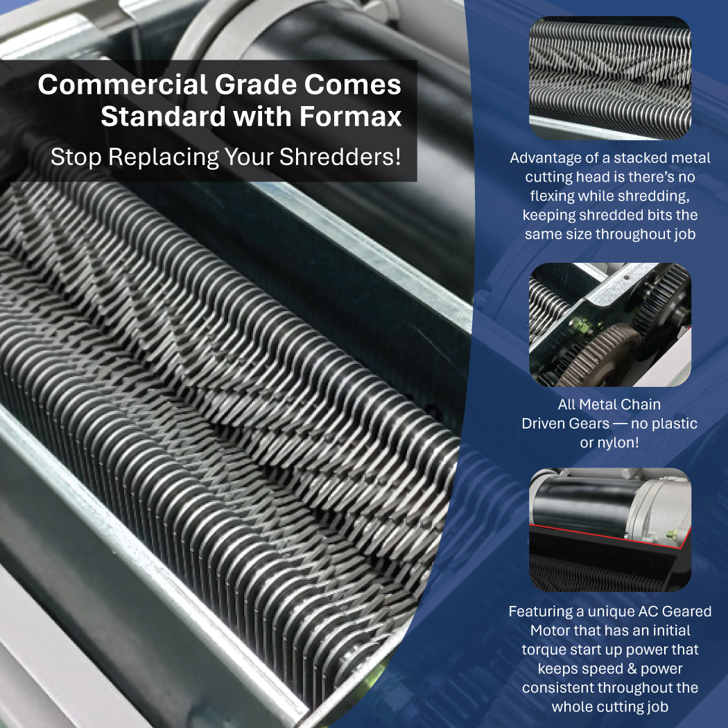 Formax FD 8502CC Cross-Cut Office Shredder