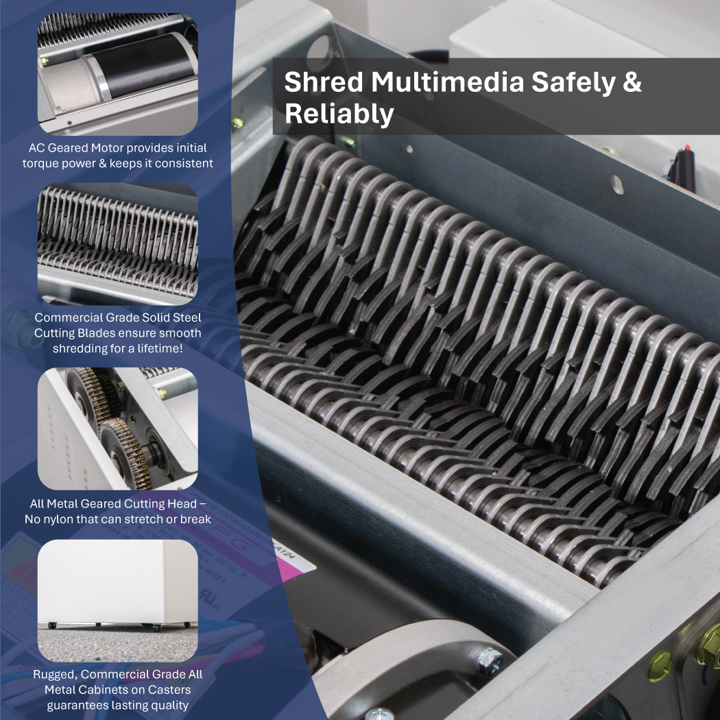 Formax FD 8704CC Multimedia Shredder