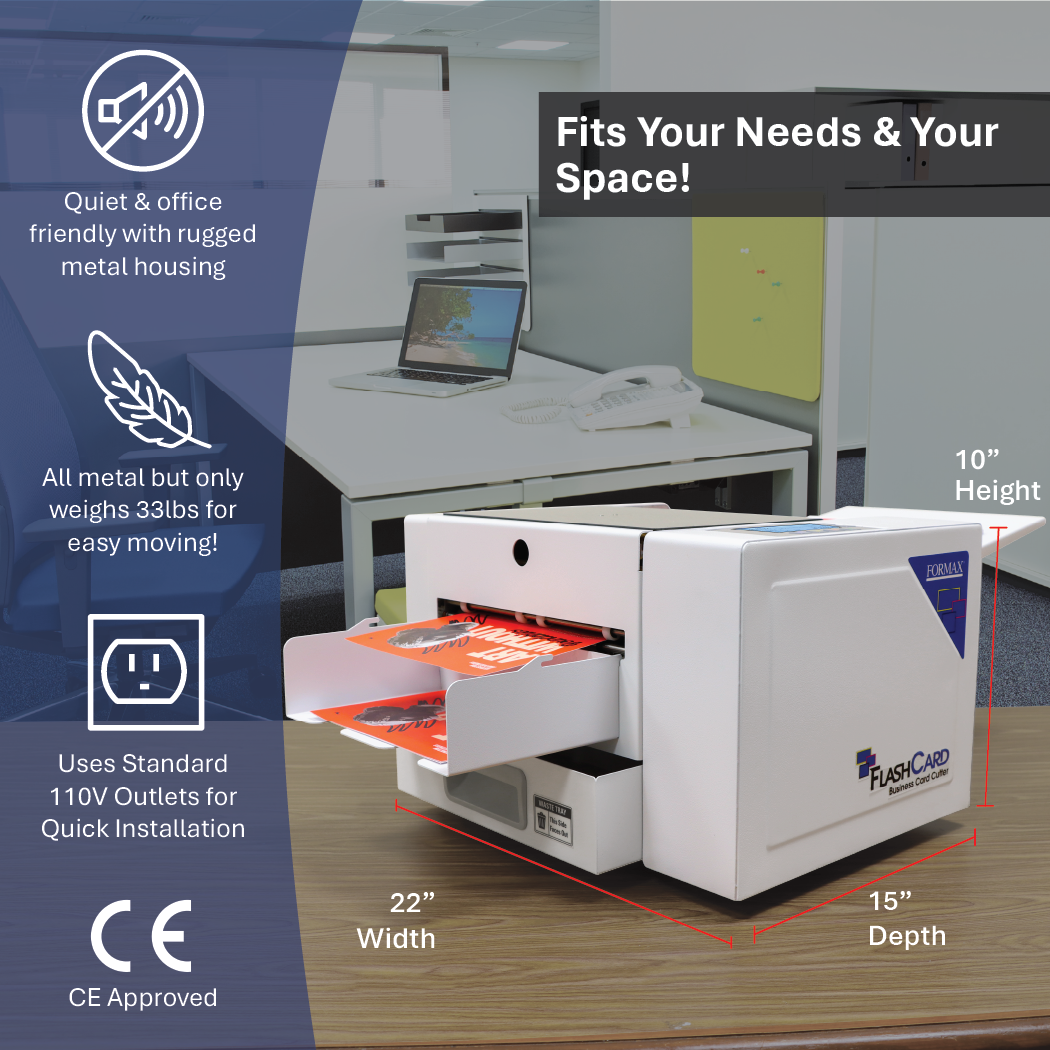 Formax FlashCard Business Card Cutter