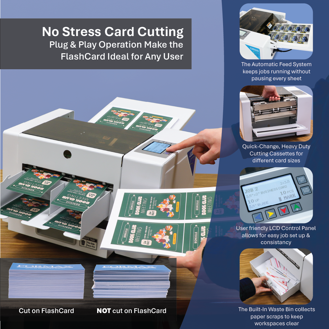 Formax FlashCard Business Card Cutter
