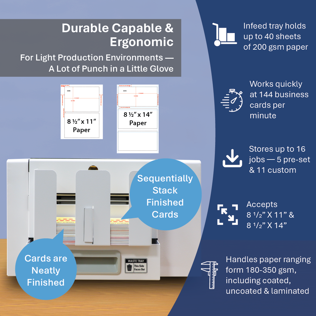 Formax FlashCard Business Card Cutter