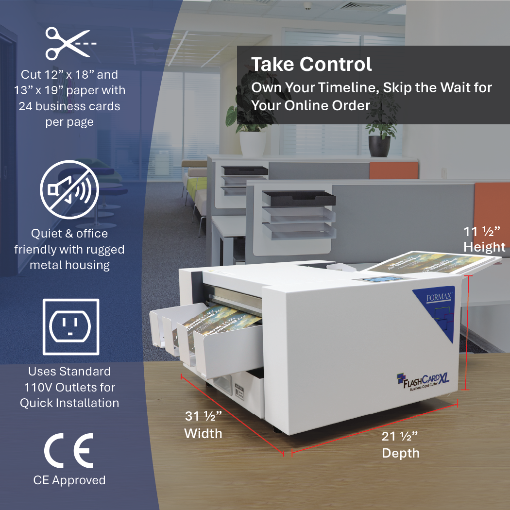 Formax FlashCard XL Business Card Cutter