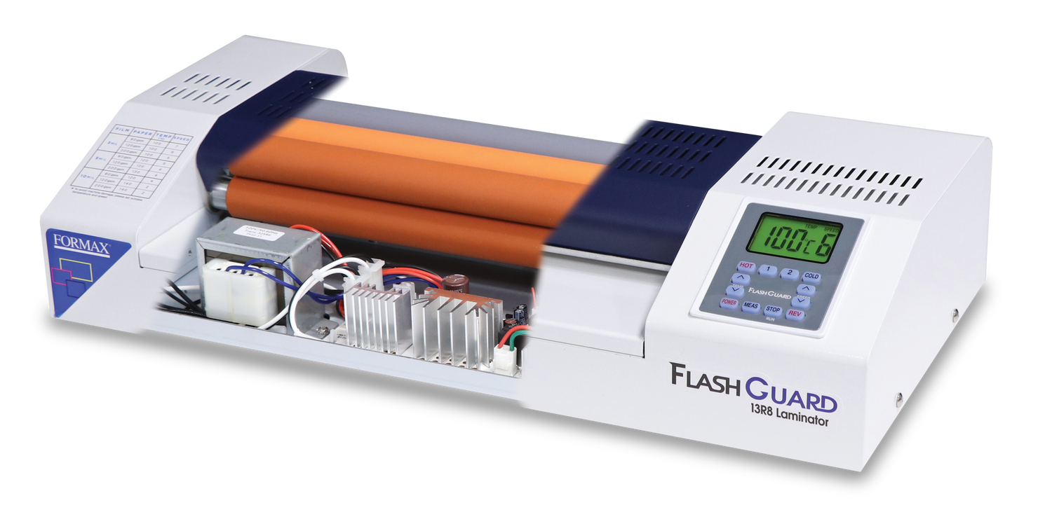 Formax FlashGuard 13R8 13" Pouch Laminator