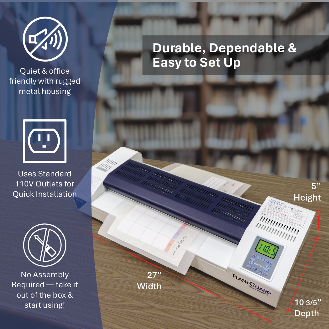 Formax FlashGuard 18R6 18" Pouch Laminator