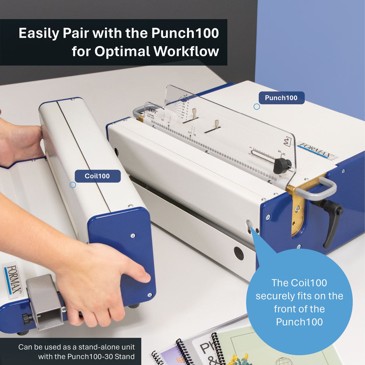 Formax Coil100 Electric Coil Binding & Crimping Machine