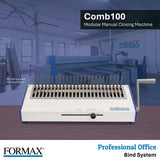 Formax Comb100 Manual Comb Binding Machine