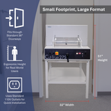 Formax Cut-True 27S 18.9" Semi-Automatic Guillotine Paper Cutter