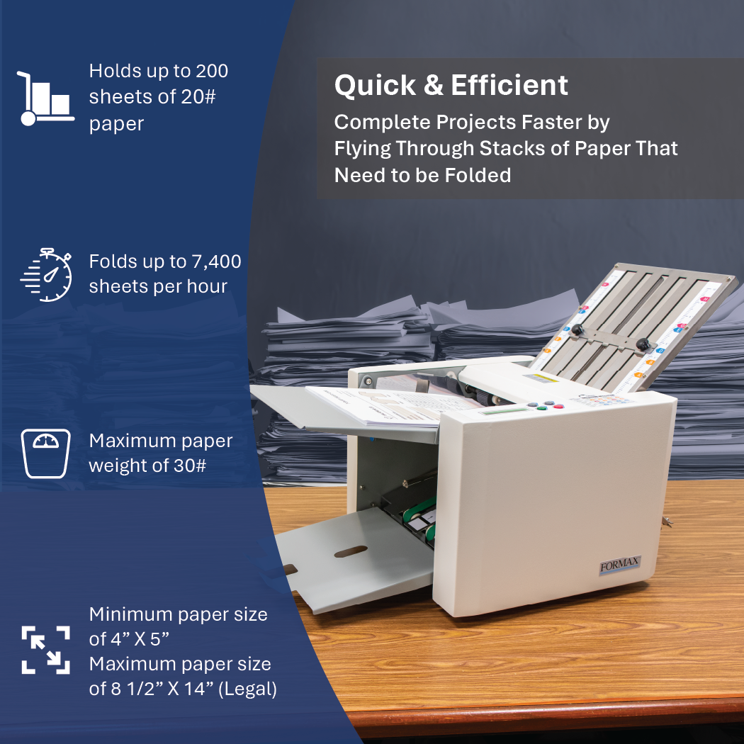 Formax FD 300 Desktop Paper Folder – Formax Machines
