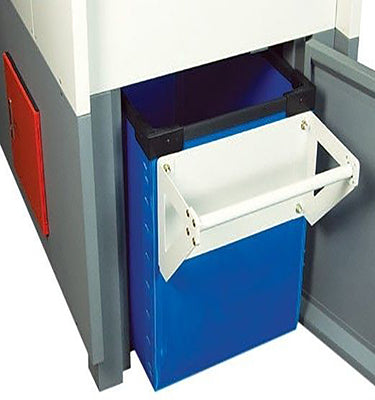 Formax FD 8800-10 Additional Waste Bin on casters