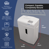 Formax FD 8206CC Cross-Cut Deskside Shredder