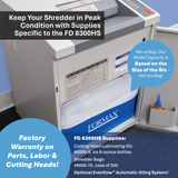 Formax FD 8300HS High Security Deskside Shredder