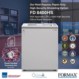 Formax FD 8400HS-1 High Security Office Shredder