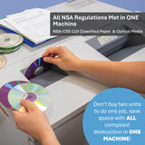 Formax FD 8732HS High Security Paper & Optical Media Shredder