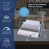 Formax ReadyCombM+ Manual Punch & Comb Binding Machine