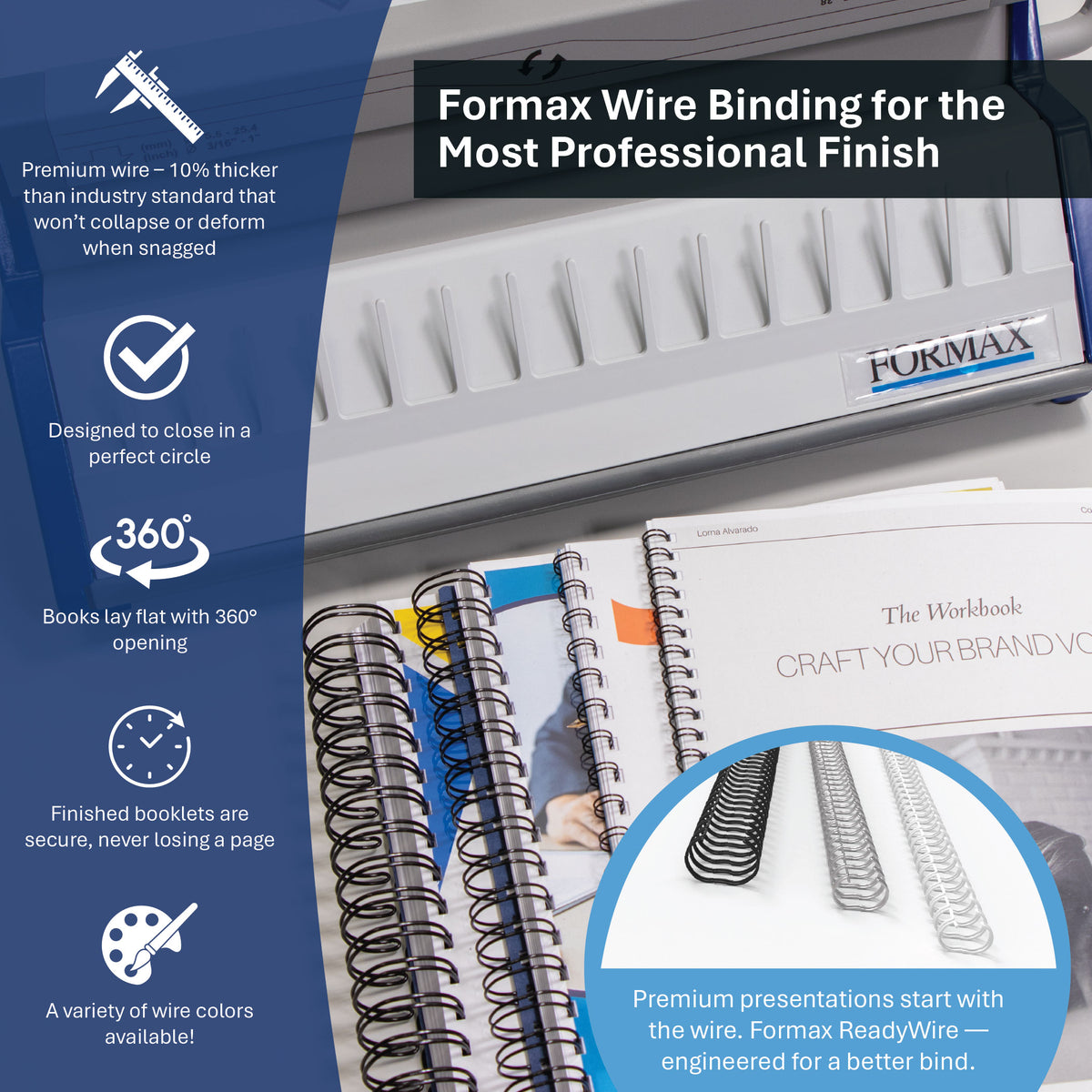 Formax Wire100 Manual Wire Binding Machine
