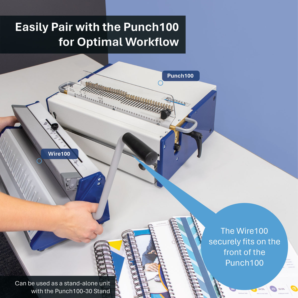 Formax Wire100 Manual Wire Binding Machine